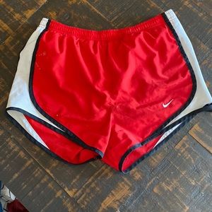 Women’s Red Nike Shorts
